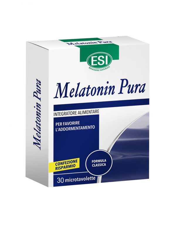 melatonina pura 30 microtavolette